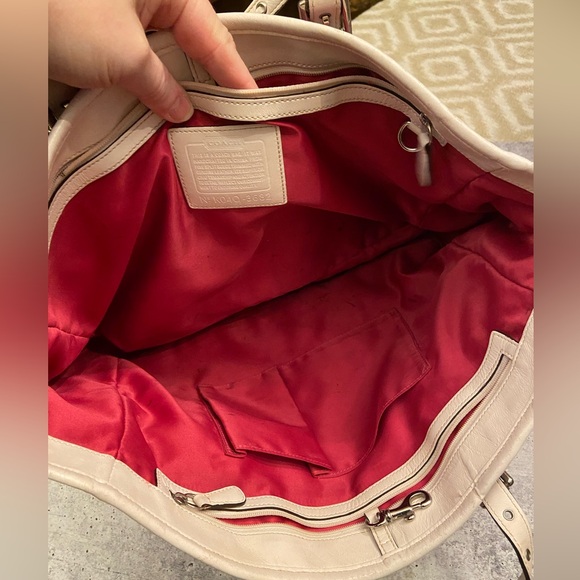 Authentic Vintage Coach Optic Suede Bag, Wristlet & Photo Album Repair Lot - Picture 5 of 11